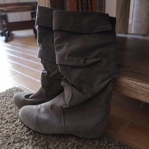 Gray Boots